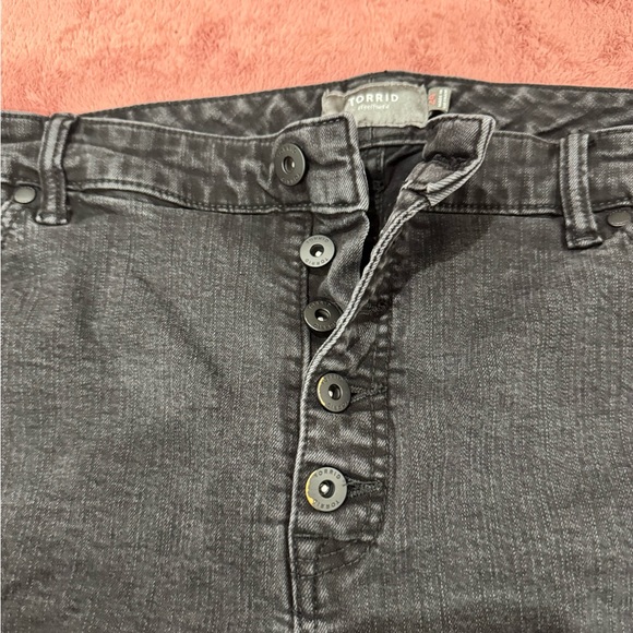 Torrid Black Denim Pants - Picture 3 of 4